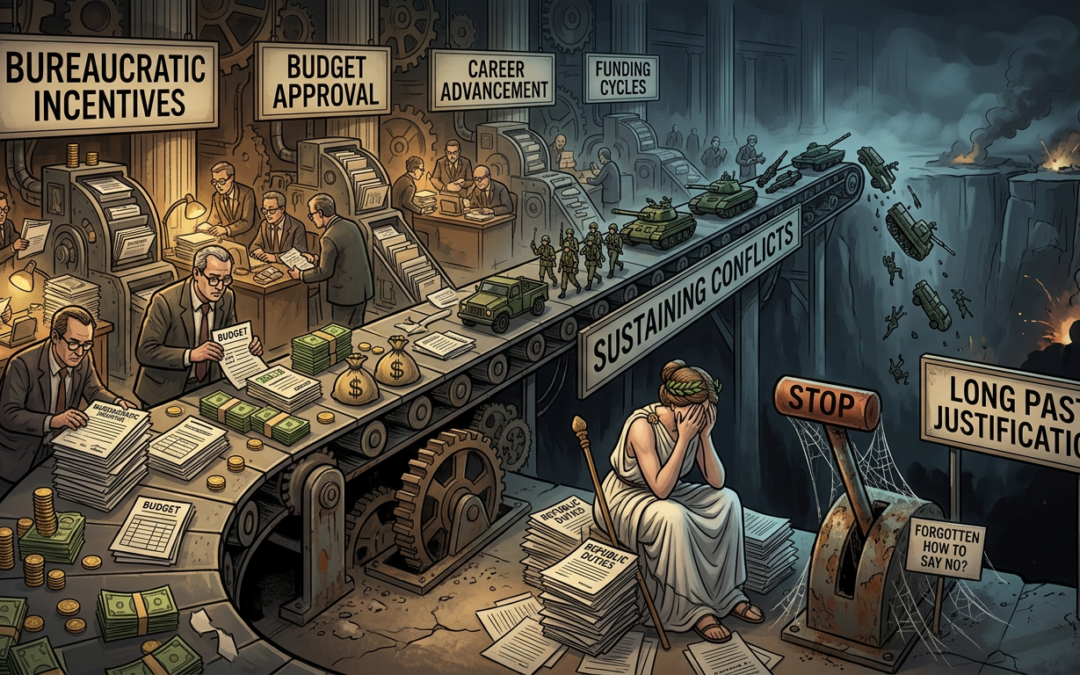 The Machinery of Permanent War and the Cost of Compliance